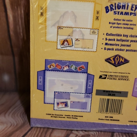 😻🛍USPS 10 pack stationary set 1998 bright … - Picture 6 of 7